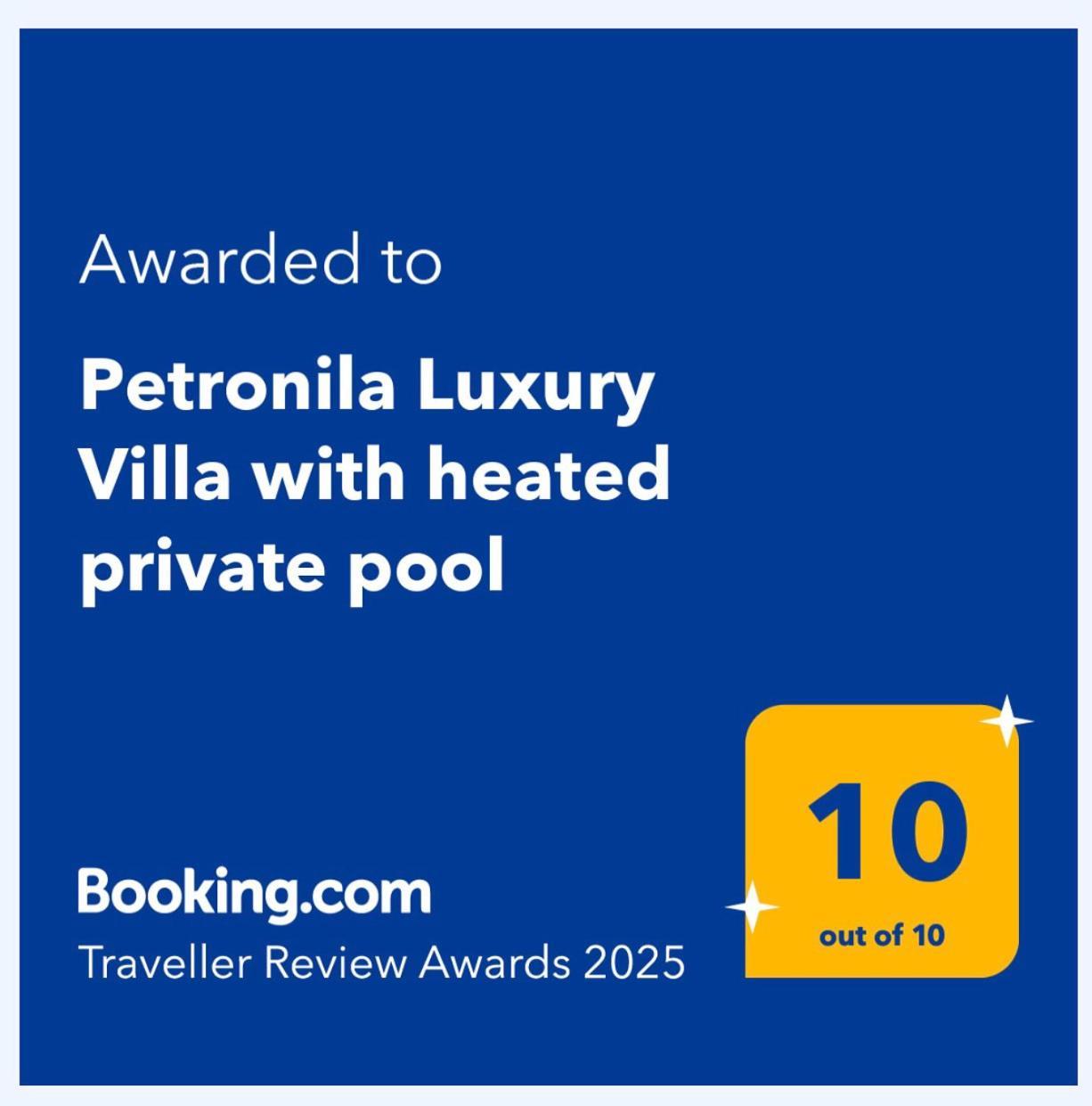 Petronila Luxury Villa With Heated Private Pool Kíssamos Eksteriør billede